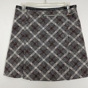 Vintage 90’s y2k Exact Change Plaid Mini Skirt | Size 9
